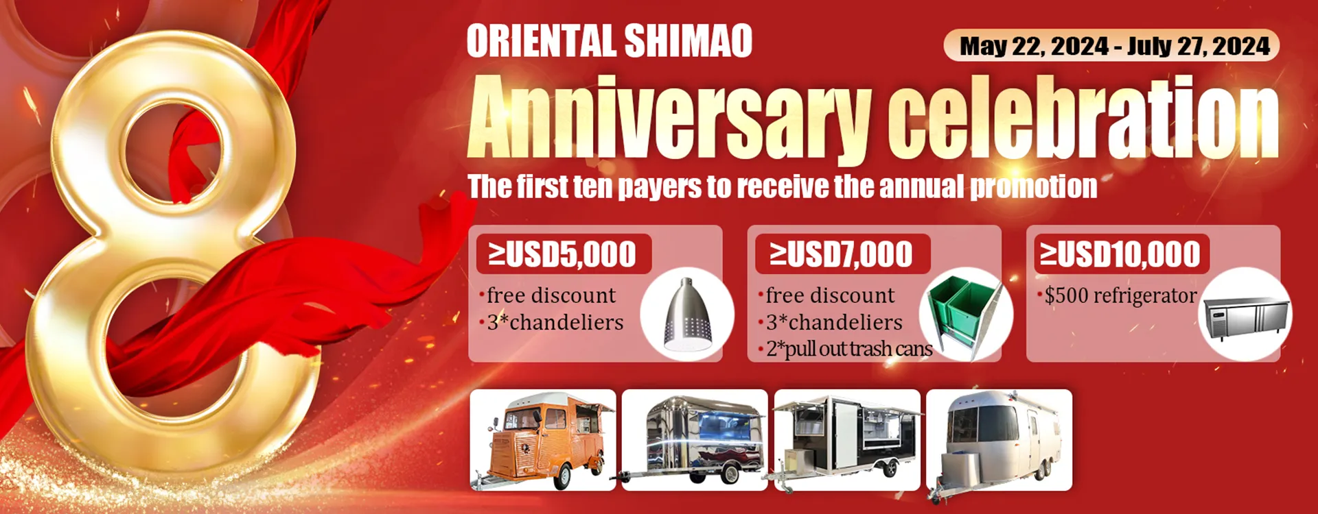 Praznovanje 8. obletnice skupine Oriental Shimao