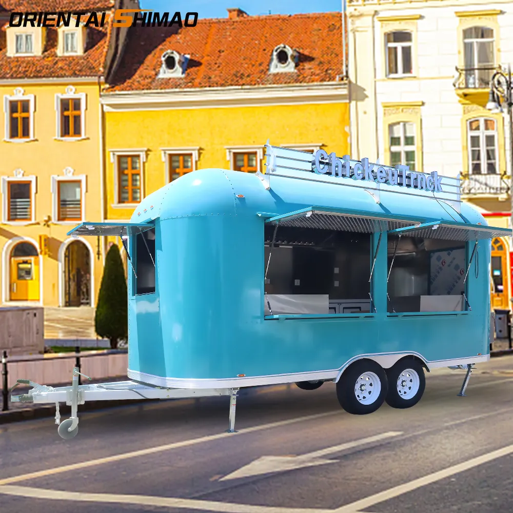 električni voziček s hrano